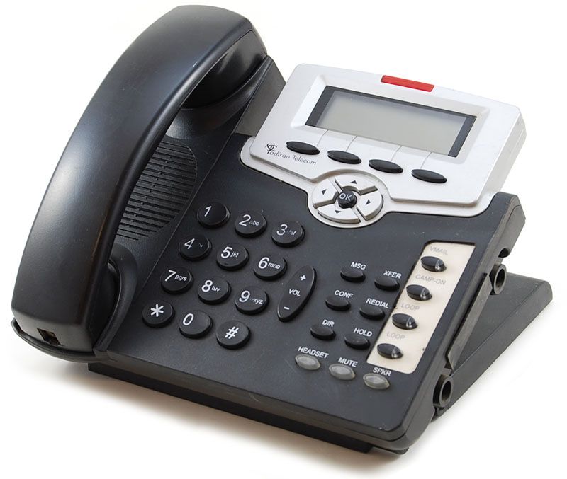 Tadiran T207S IP Display Speakerphone Black/Silver (77440100900) Refurbished -  refurbished available on PCLiquidations