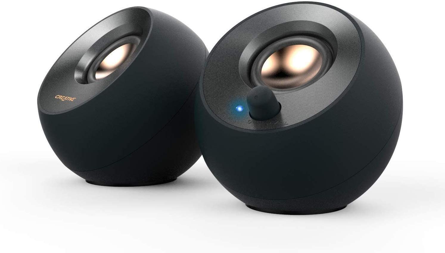 Creative Pebble V2 USB Type-C Speakers - Black Refurbished - Creative refurbished available on PCLiquidations