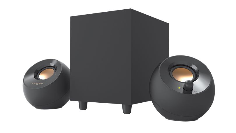 Creative Pebble PLUS USB Speakers w/ Subwoofer Refurbished - Creative refurbished available on PCLiquidations