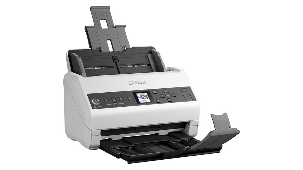 Epson DS-730N USB Optical Sheetfed Scanner Refurbished - Epson refurbished available on PCLiquidations
