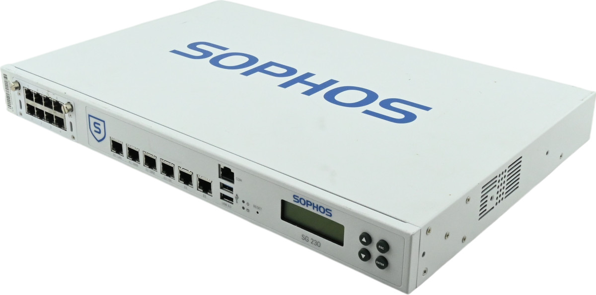 Sophos SG 230 Network Security 6-Port Firewall Appliance - Refurbished Refurbished -  refurbished available on PCLiquidations
