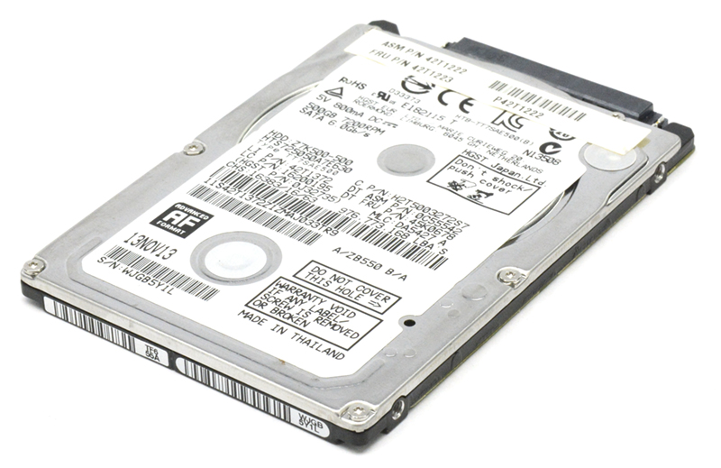 Hitachi 500GB 7200RPM 2.5"" SATA Hard Disk Drive HDD (z7k500) Refurbished -  refurbished available on PCLiquidations