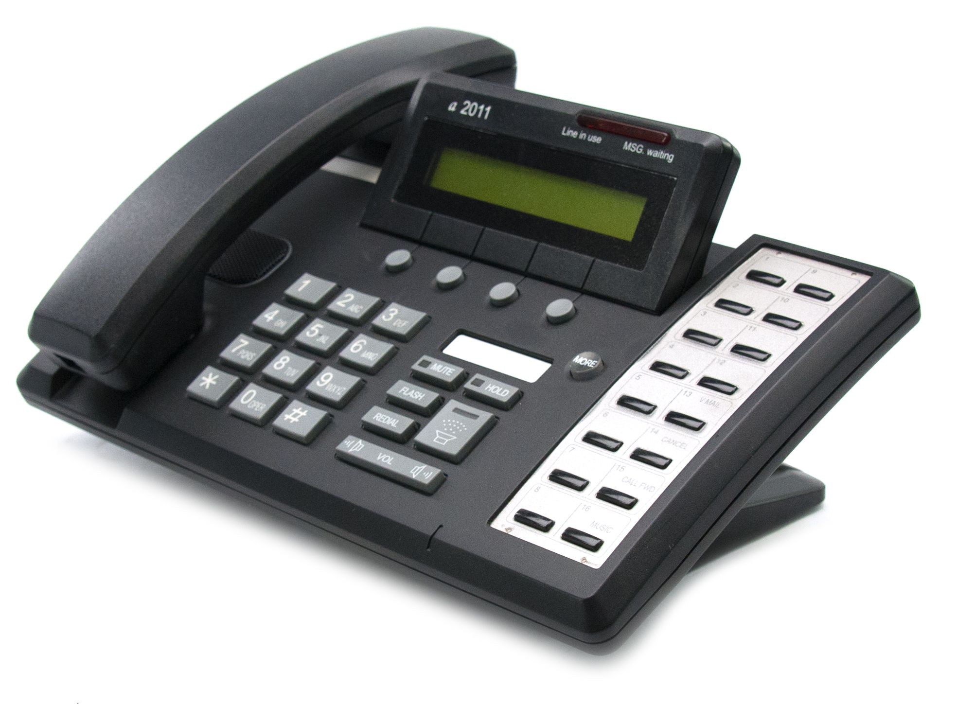 Lucent Black 2-Line Display Speakerphone (A2011) - Grade B Refurbished -  refurbished available on PCLiquidations