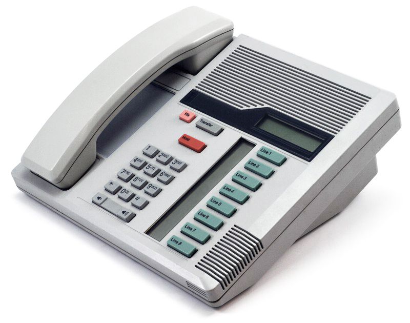 Nortel Norstar M7208 Dolphin Grey Display Speakerphone (NT8B30) Refurbished -  refurbished available on PCLiquidations