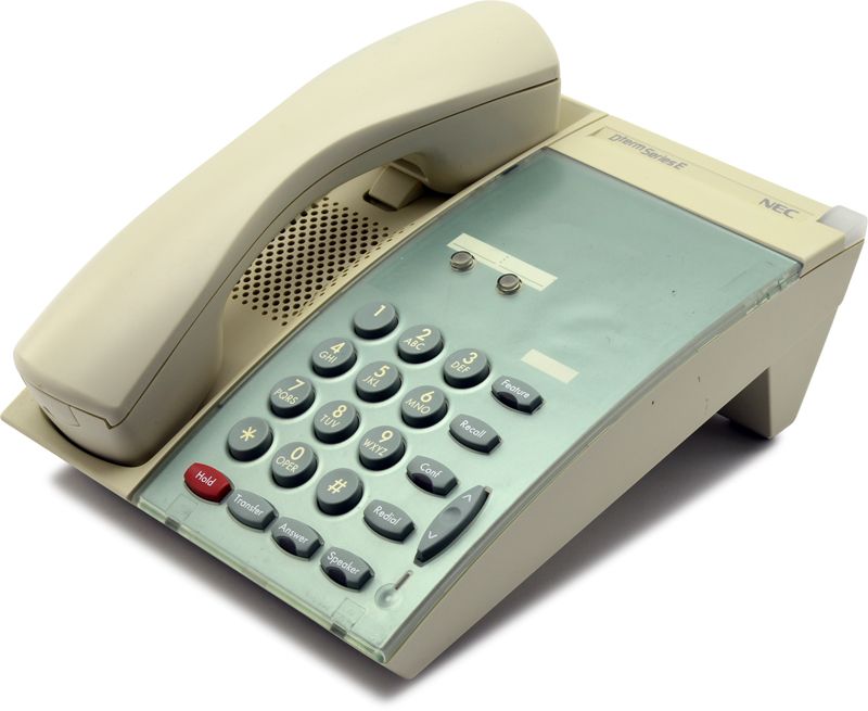 NEC Dterm Series E DTP-2DT-1 Basic Line Digital Phone White (770075) Refurbished - NEC (Nippon Electric Company) refurbished available on PCLiquidations
