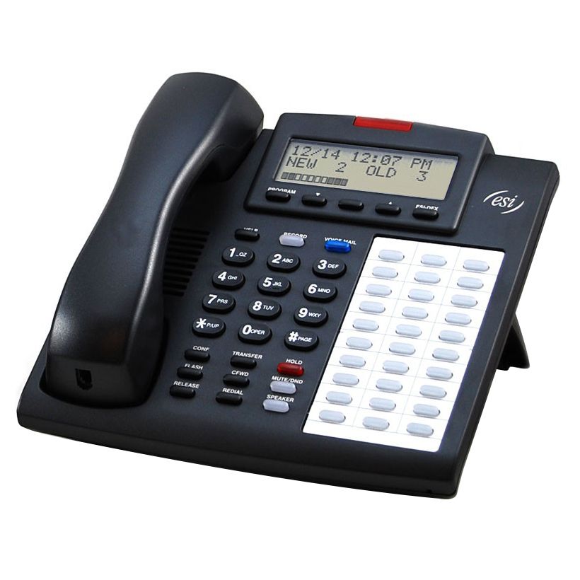 ESI Communications 48-Key DFP Charcoal Display Speakerphone Refurbished -  refurbished available on PCLiquidations