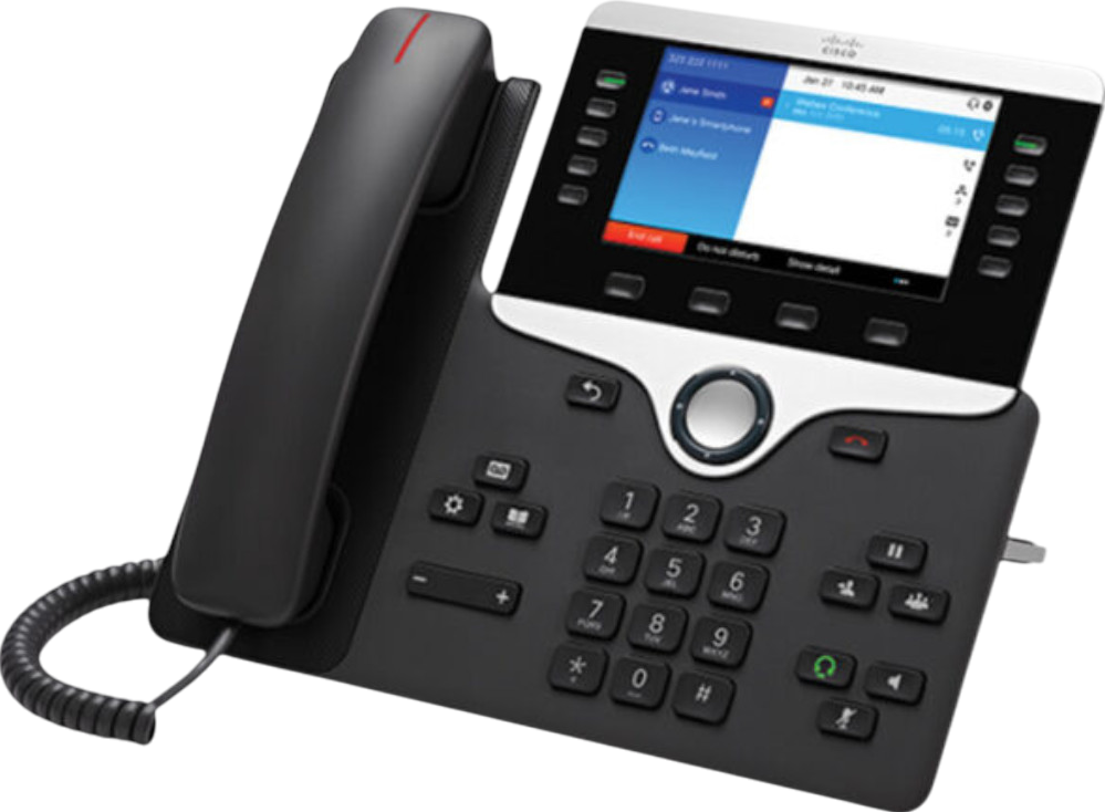 Cisco CIS 8851 TSG-B Secure IP Phone w/power (DTD-8851-01) - Grade A Refurbished - Cisco Systems Inc. refurbished available on PCLiquidations