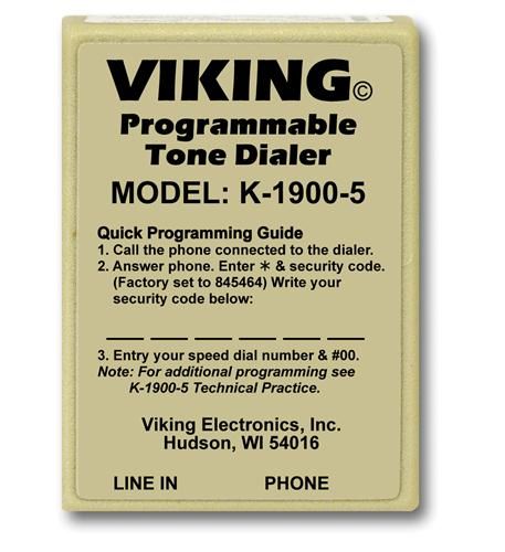 Viking Electronics Viking Hot Dialer with Touch Tone Refurbished -  refurbished available on PCLiquidations