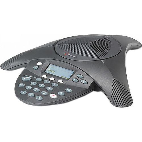 Polycom SoundStation 2 LCD Conference Phone (2200-16000-001) Refurbished - Polycom refurbished available on PCLiquidations