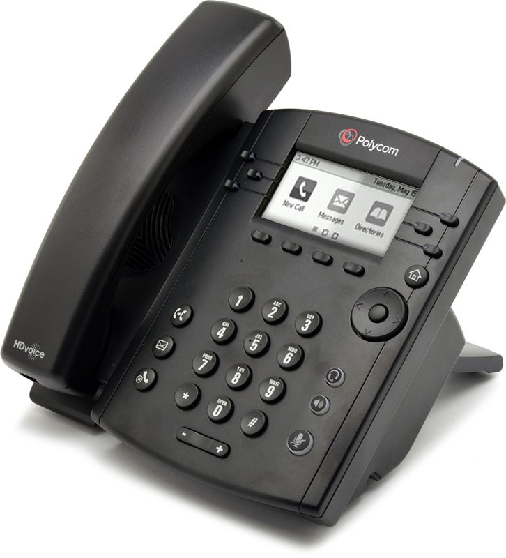 Polycom VVX 310 Gigabit IP Display Speakerphone (2200-46161-025) Refurbished - Polycom refurbished available on PCLiquidations