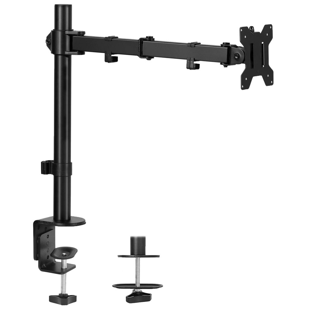 VIVO Single Monitor Desk Mount - Black Refurbished -  refurbished available on PCLiquidations
