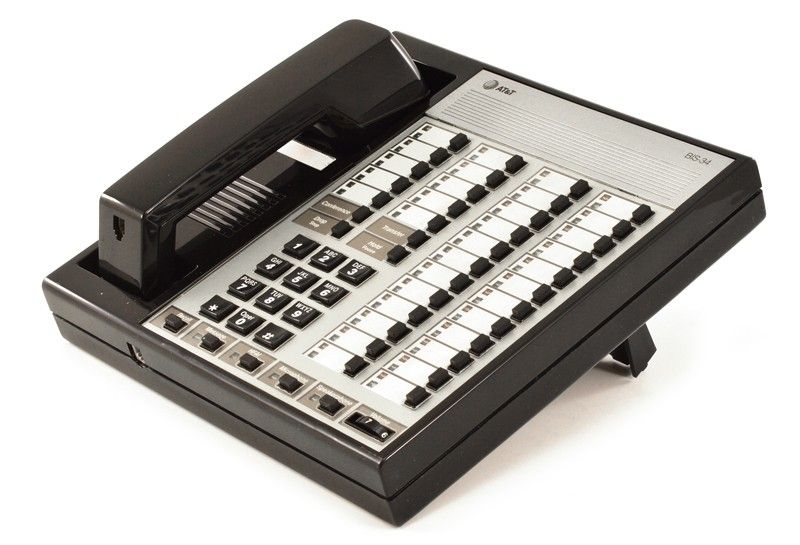 Avaya Merlin BIS-34 34-Button Black Digital Speakerphone - Grade A Refurbished - Avaya refurbished available on PCLiquidations