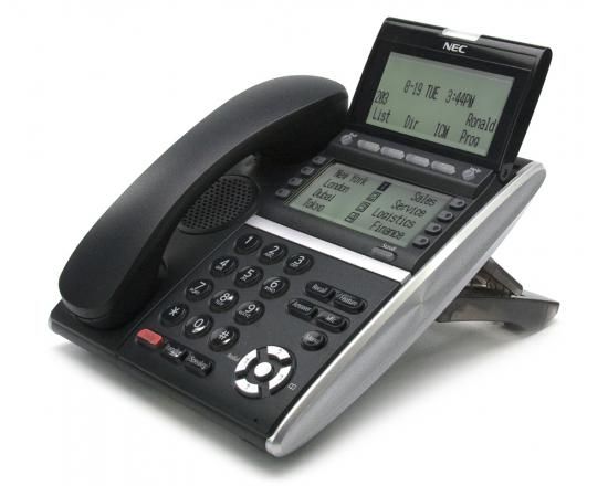 NEC DT830 ITZ-8LD-3 8-Button White IP Display Phone Refurbished - NEC (Nippon Electric Company) refurbished available on PCLiquidations