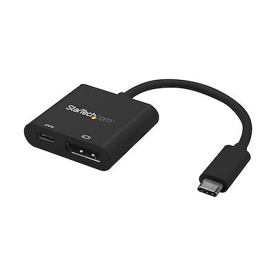 Buy StarTech USB-C to 4K 60Hz DisplayPort 1.2 Port Adapter w/ Power Delivery Refurbished - $48.99 StarTech USB-C to 4K 60Hz DisplayPort 1.2 Port Adapter w/ Power Delivery Refurbished - StarTech.com (standardized as per the brand's official website refurbished available on PCLiquidations