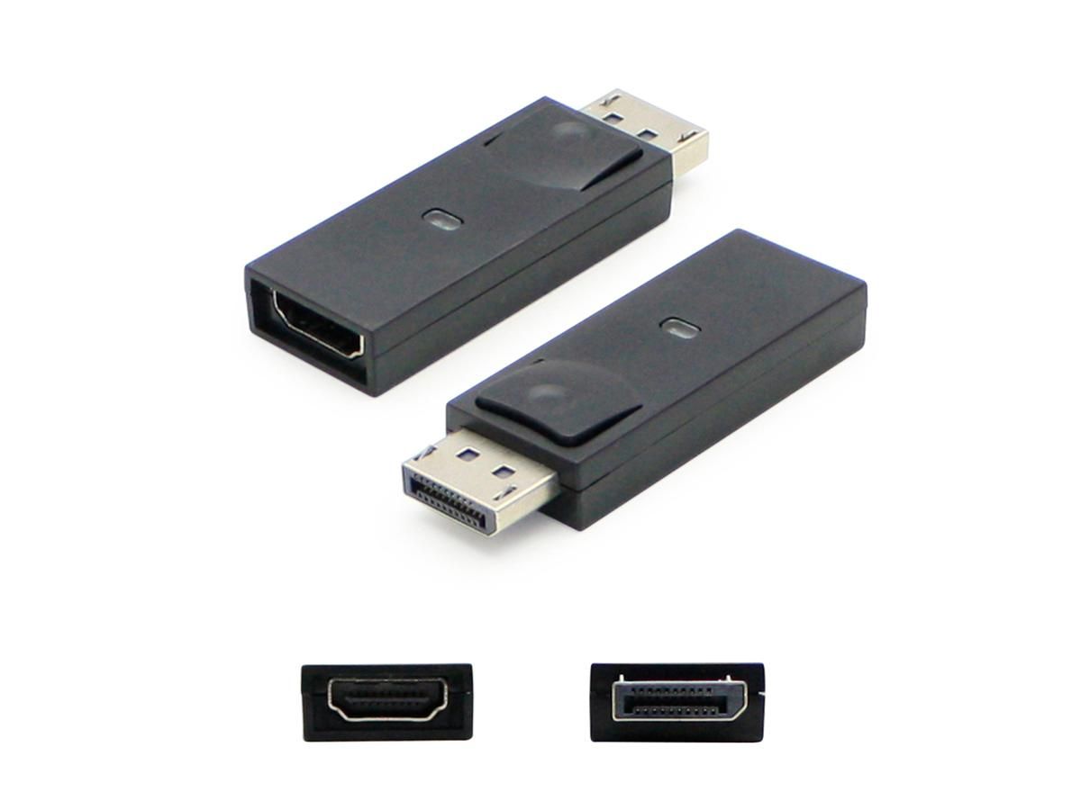 AddOn Display Port Male to HDMI Female Adapter - Black Refurbished -  refurbished available on PCLiquidations