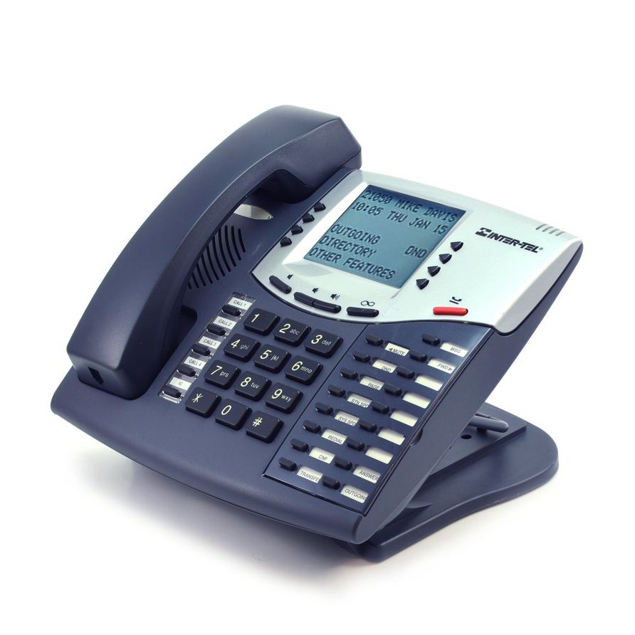 Inter-tel Axxess 550.8560 Large Display Charcoal Phone - Grade B Refurbished -  refurbished available on PCLiquidations