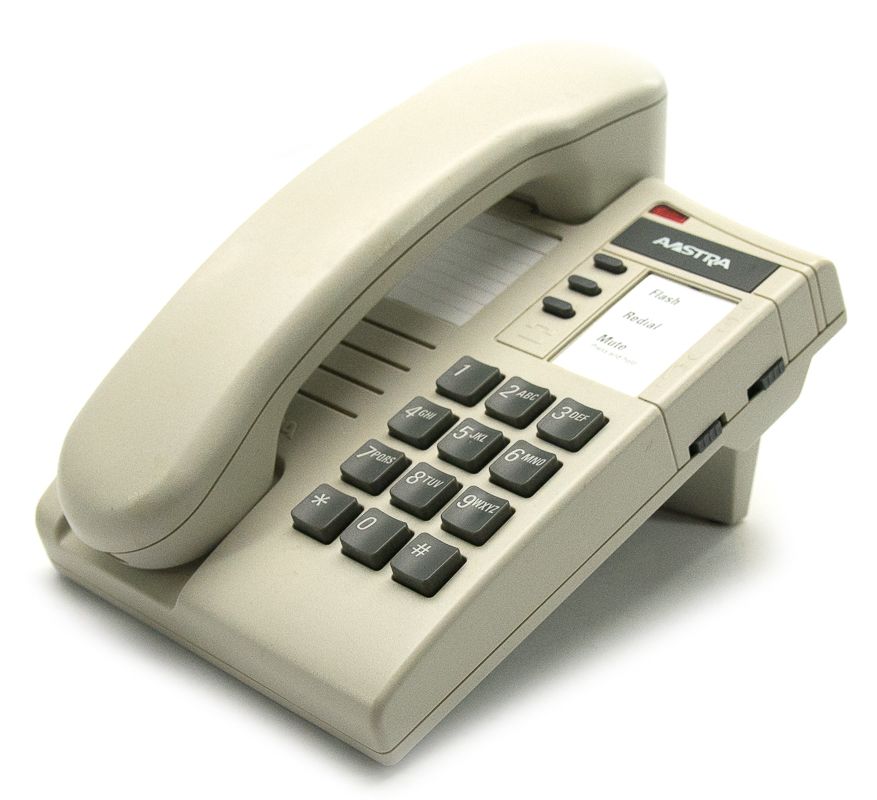 Nortel Aastra M8004 Platinum Single-line Phone Refurbished -  refurbished available on PCLiquidations