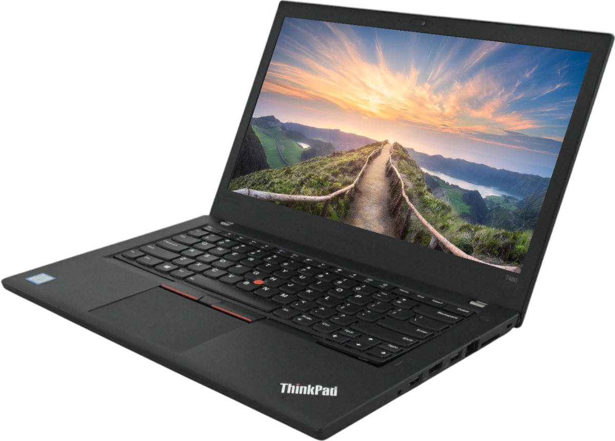Lenovo ThinkPad T480 14"" Laptop i5-8250U - Windows 11 - Grade B Refurbished - Lenovo refurbished available on PCLiquidations