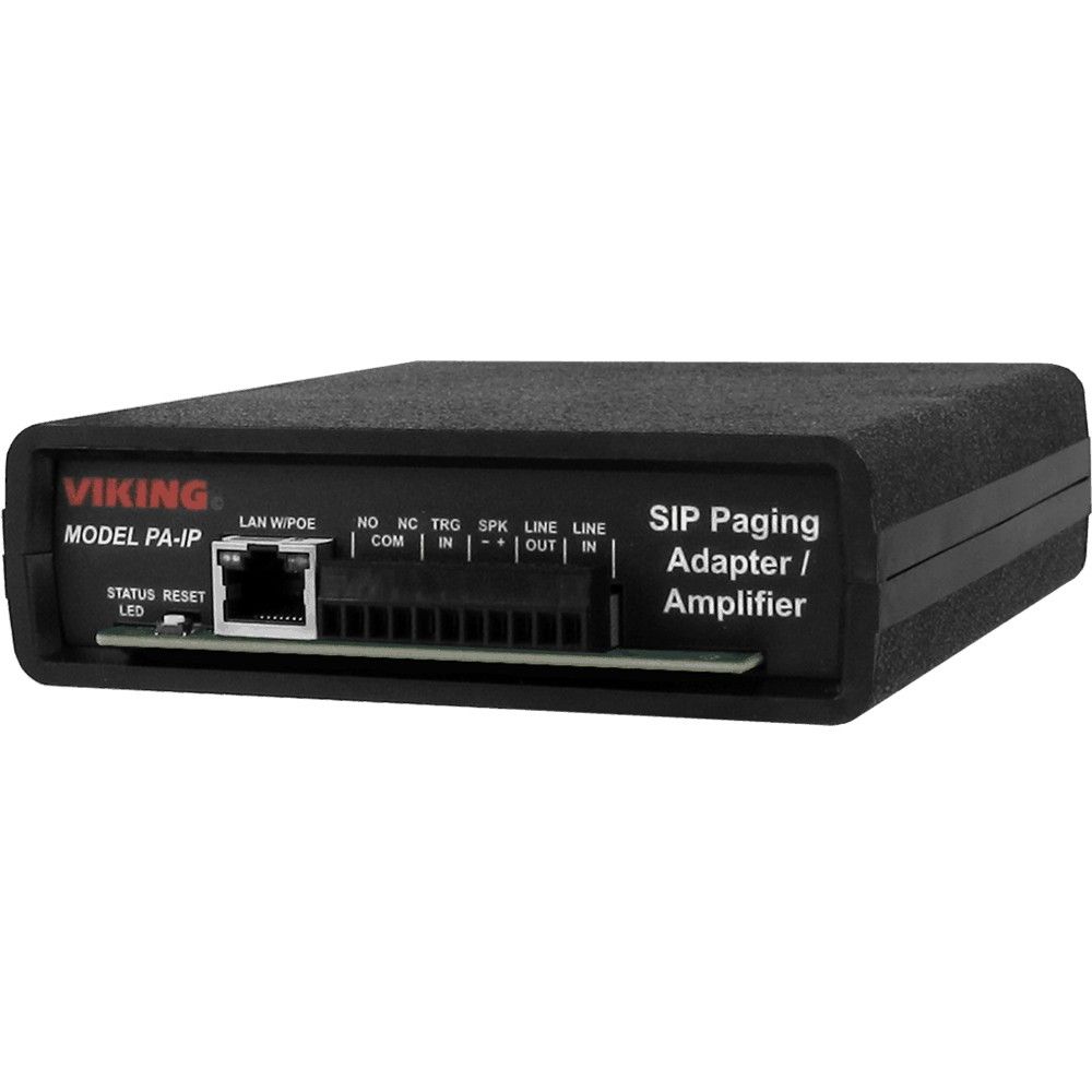 Viking PA-IP SIP Multicast Paging Adapter Amplifier - New Refurbished -  refurbished available on PCLiquidations