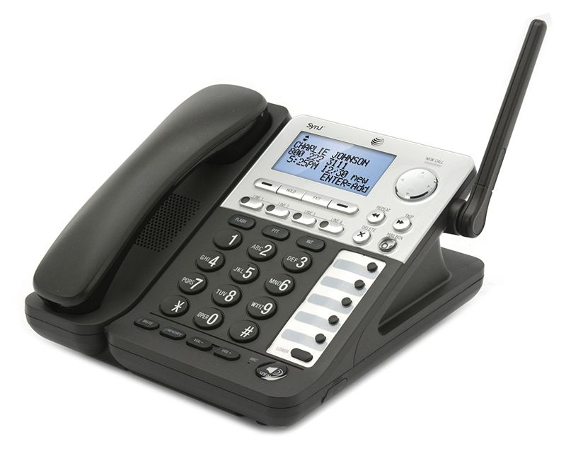 Buy AT&T SynJ SB67148 4-Line Cordless Expansion Desk Phone - Grade A Refurbished - $69.99 AT&T SynJ SB67148 4-Line Cordless Expansion Desk Phone - Grade A Refurbished - AT&T refurbished available on PCLiquidations
