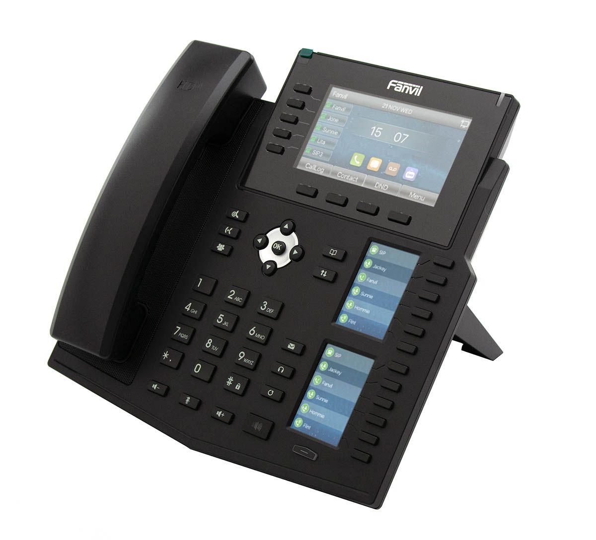 Fanvil X6U 20-Line High-end Color Display SIP Phone with Bluetooth Refurbished - Fanvil refurbished available on PCLiquidations