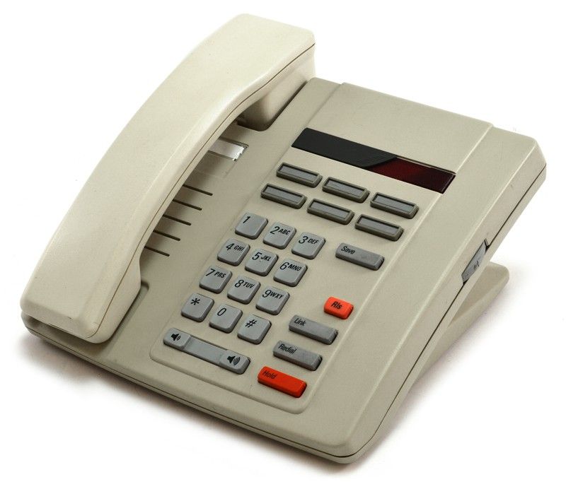 Nortel Aastra M8009 Champagne Grey/Ash/Beige Single-Line Non-Display Phone (NT2N24) - Grade B Refurbished -  refurbished available on PCLiquidations