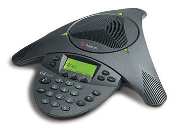 Polycom SoundStation VTX 1000 Conference Phone w/ Power Module (2200-07300-001, 2201-07142-001) - Grade B Refurbished - Polycom refurbished available on PCLiquidations