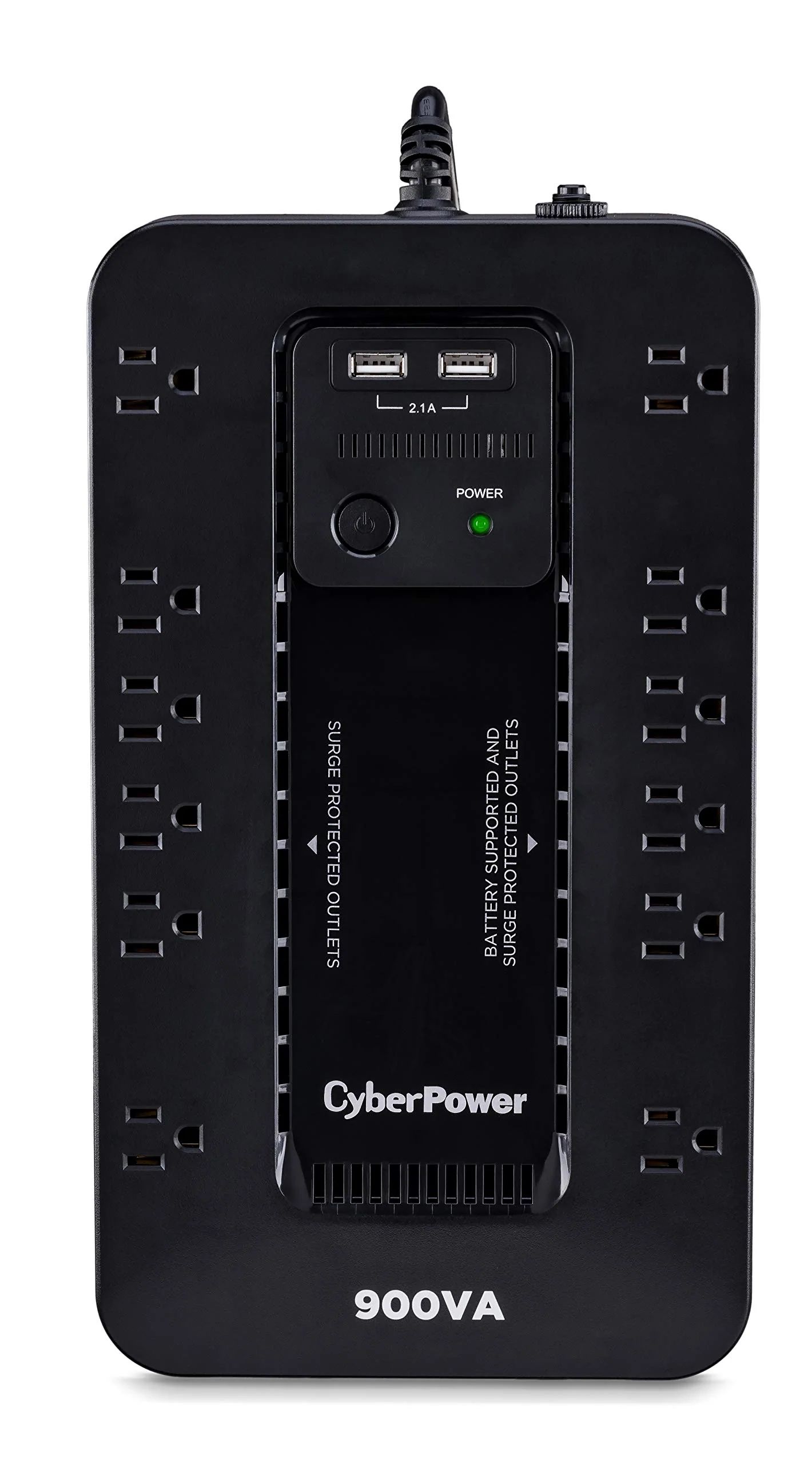 Cyberpower CyberPower ST900U 12 Outlet 900VA 500W Standby UPS System Refurbished -  refurbished available on PCLiquidations