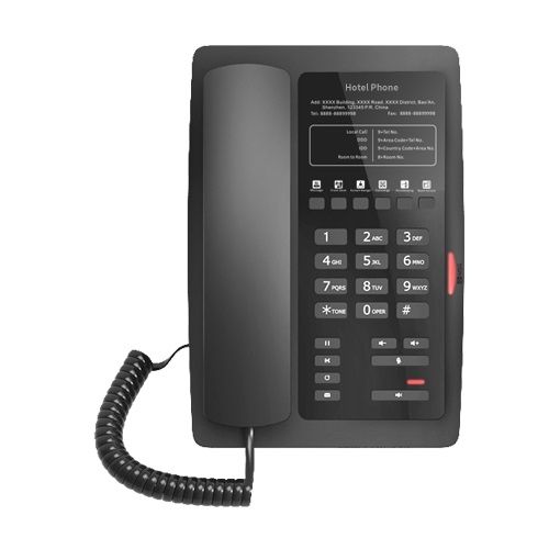 Fanvil H3W Wi-Fi SIP Phone Black Refurbished - Fanvil refurbished available on PCLiquidations