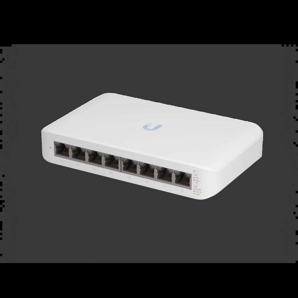 Ubiquiti Unifi USW-LITE-8-POE 8-Port Gigabit PoE Switch Refurbished - Ubiquiti refurbished available on PCLiquidations