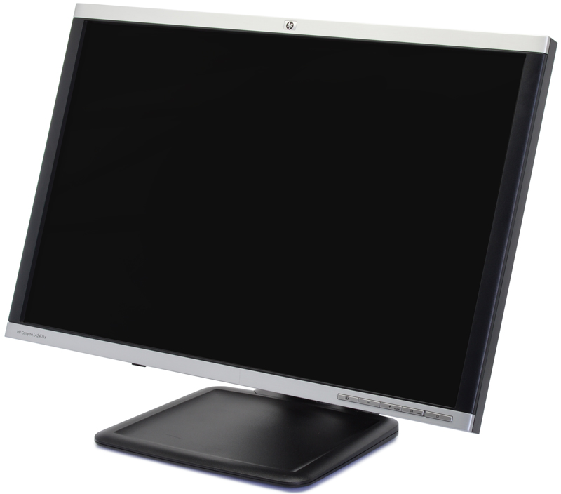 HP LA2405x 24"" Widescreen LED Silver/Black LCD Monitor - Grade B Refurbished - Hewlett-Packard (ou HP en abrégé) refurbished available on PCLiquidations