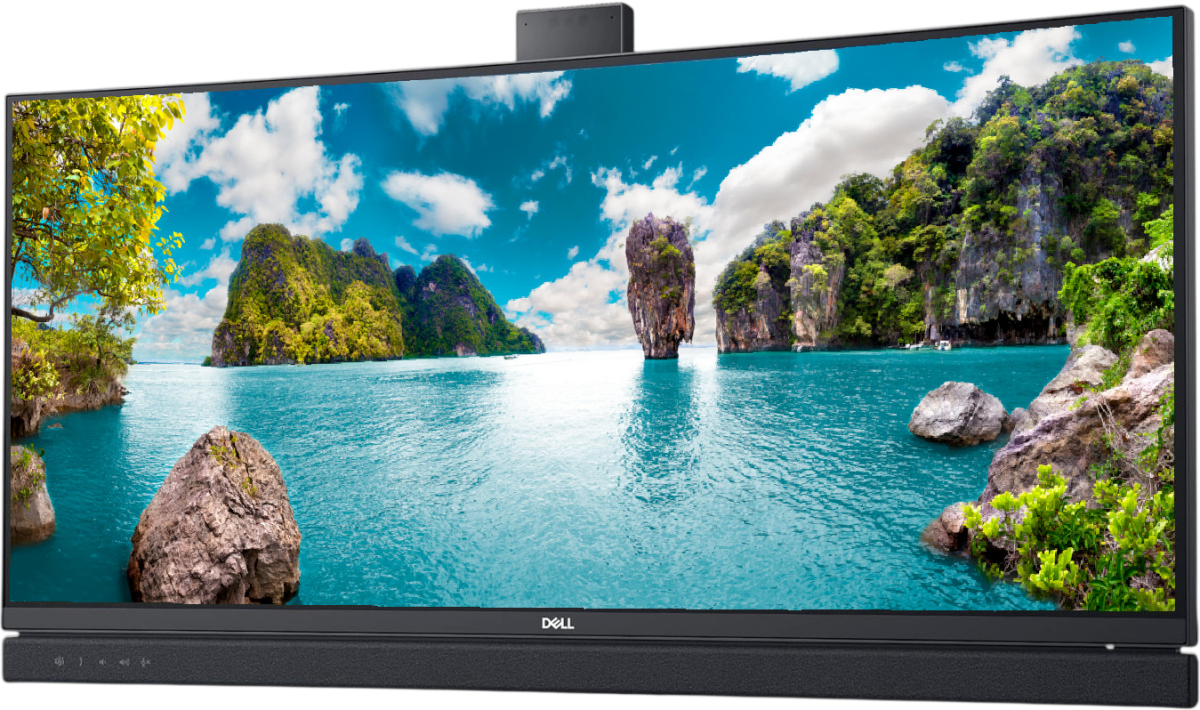 Dell C3422WE 34.1"" WQHD Curved Video Conferencing Monitor - No Stand - Grade B Refurbished - Dell refurbished available on PCLiquidations