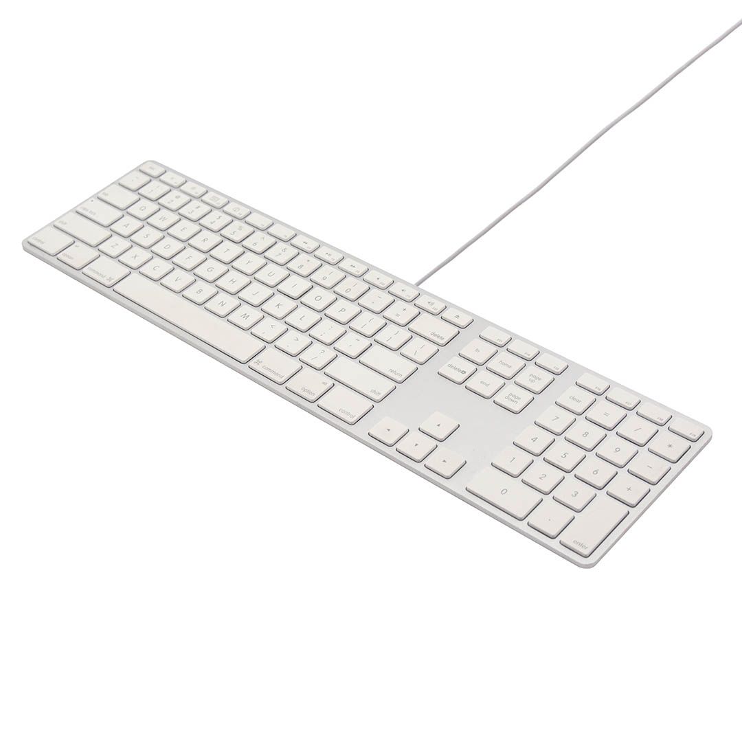Apple A1243 USB Wired Aluminum Keyboard for iMac - Refurbished Refurbished - Apple refurbished available on PCLiquidations
