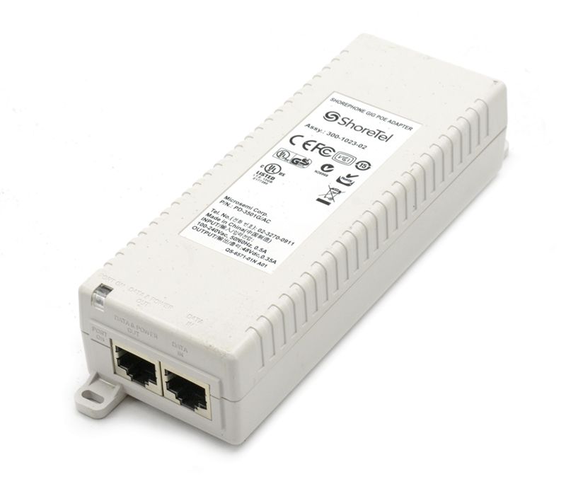 ShoreTel Shorephone Gig POE Adapter (300-1023-02) Refurbished -  refurbished available on PCLiquidations