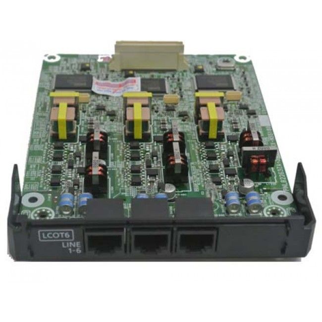 Panasonic KX-NS5180 6 Port Analog Trunk Card (LCOT6) Refurbished - Panasonic refurbished available on PCLiquidations