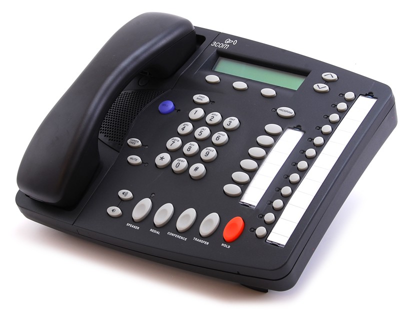 3Com NBX 2102PE 18-Button Black Speakerphone - Grade A Refurbished -  refurbished available on PCLiquidations
