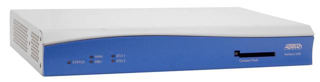 Adtran NetVanta 3430 1200820E1 2-Port 10/100 Access Router Refurbished -  refurbished available on PCLiquidations
