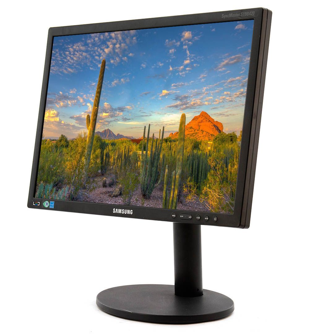Samsung S19B420BW 19"" Widescreen LCD Monitor - Grade B Refurbished - Samsung refurbished available on PCLiquidations