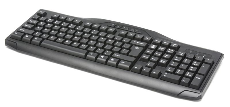 iMicro Wired USB Keyboard - Black Refurbished - N/A (Note: There is no well-known brand called "i refurbished available on PCLiquidations