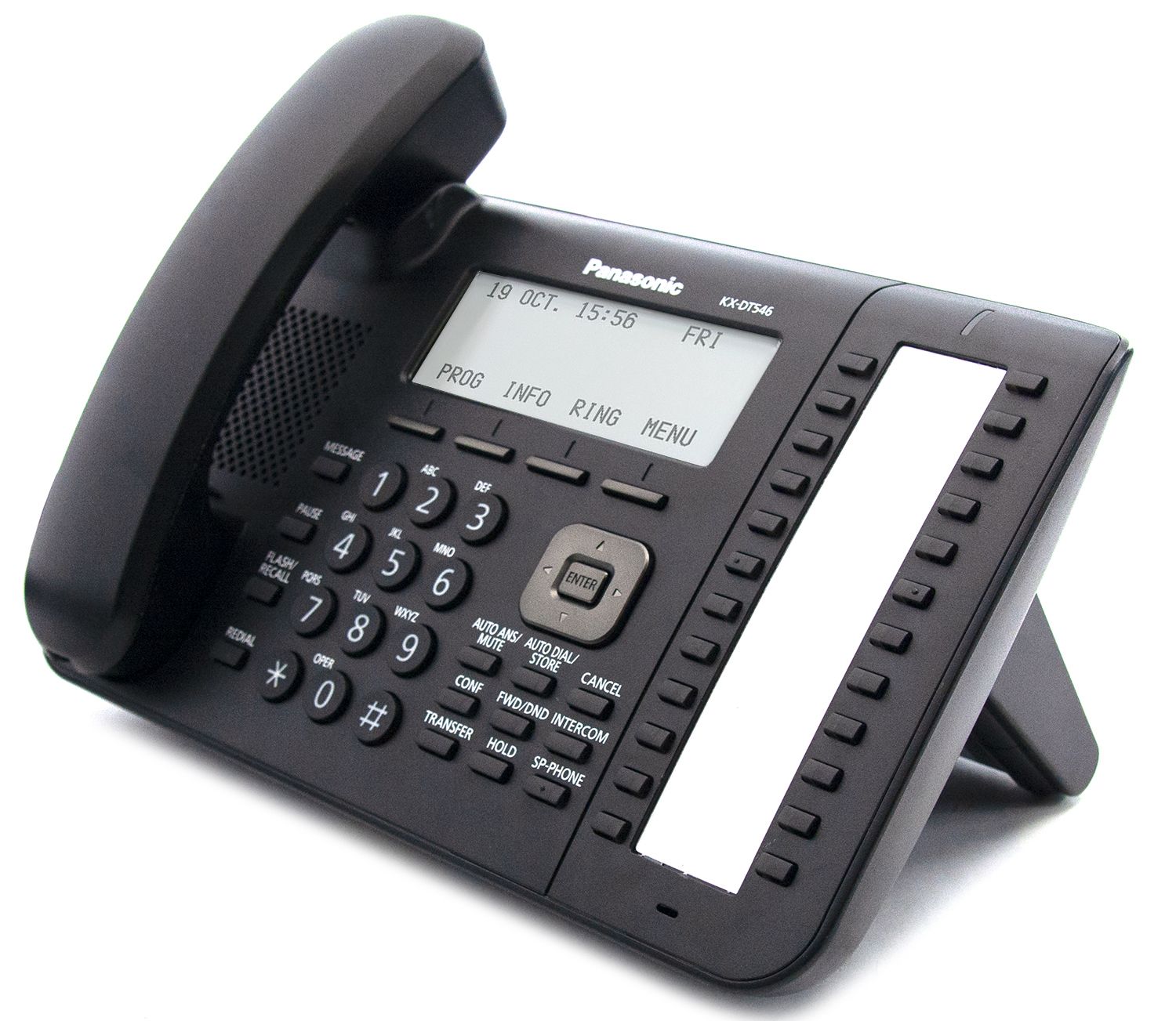 Panasonic 24 Button LCD Digital SpeakerPhone (KX-DT546-B) Refurbished - Panasonic refurbished available on PCLiquidations
