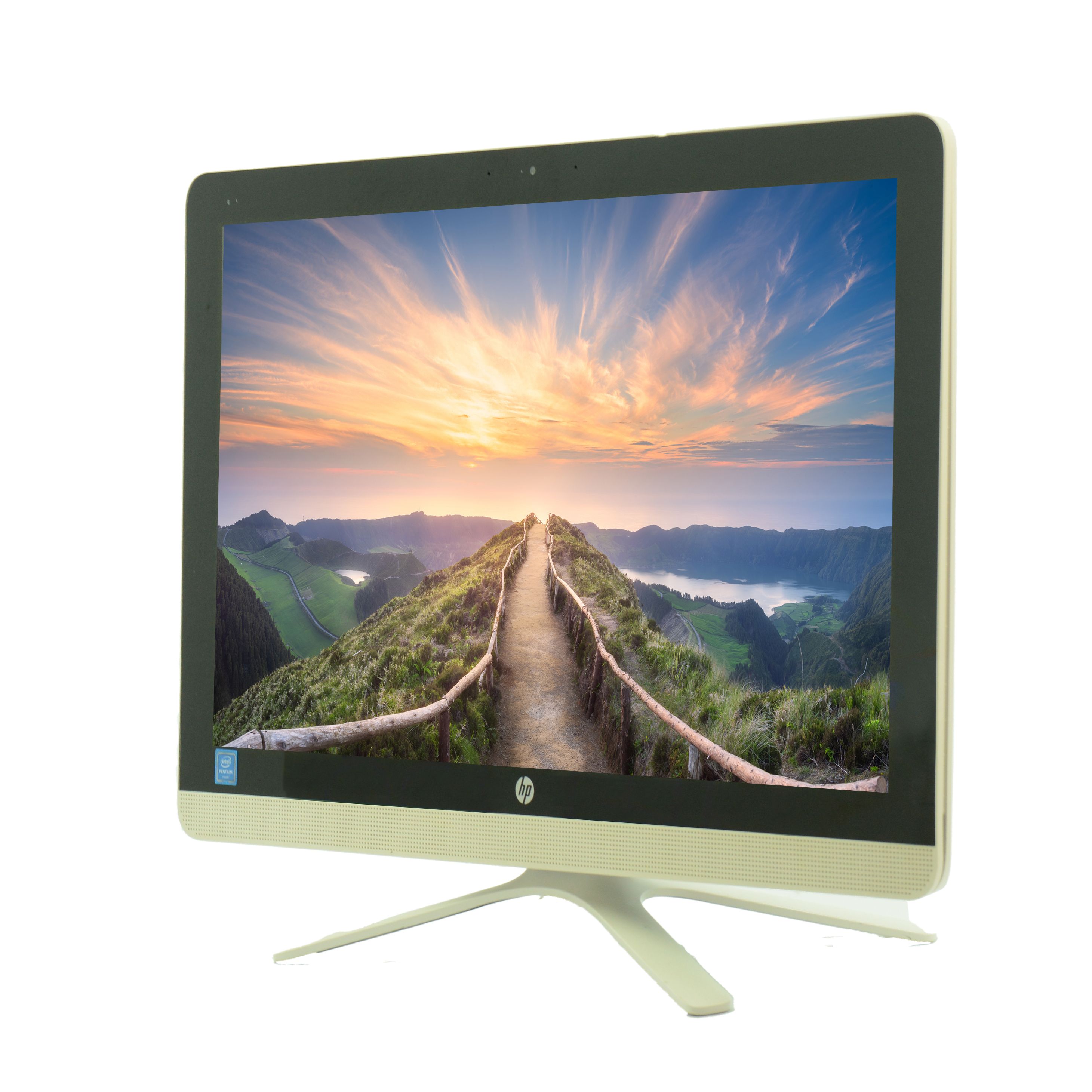 HP 22-b020t 21.5"" Touchscreen AiO Computer  Pentium J3710 - Windows 10 - Grade C Refurbished - Hewlett-Packard (ou HP en abrégé) refurbished available on PCLiquidations
