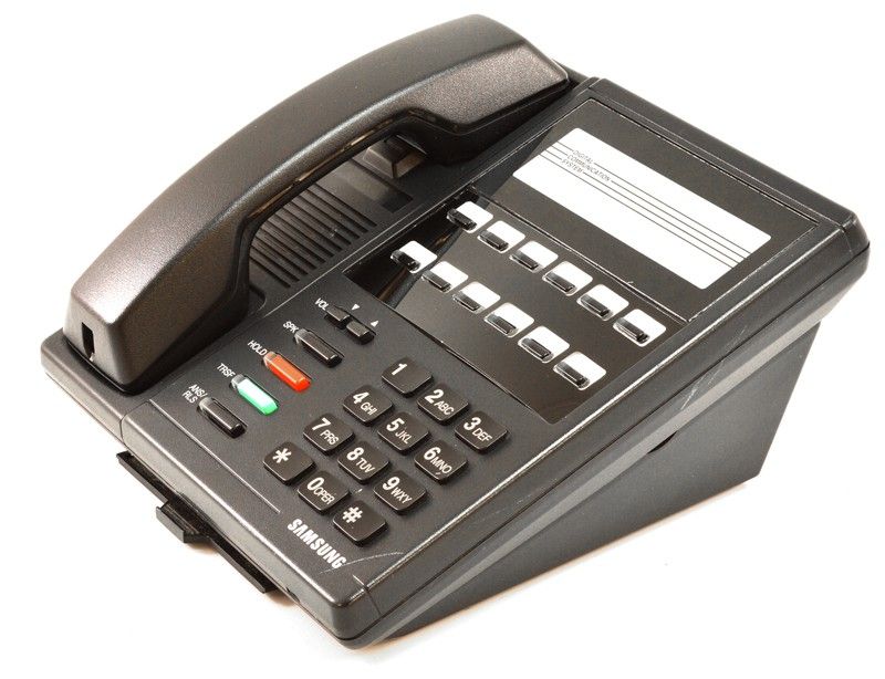 Samsung Prostar DCS 12B Black Phone - Grade A Refurbished - Samsung refurbished available on PCLiquidations