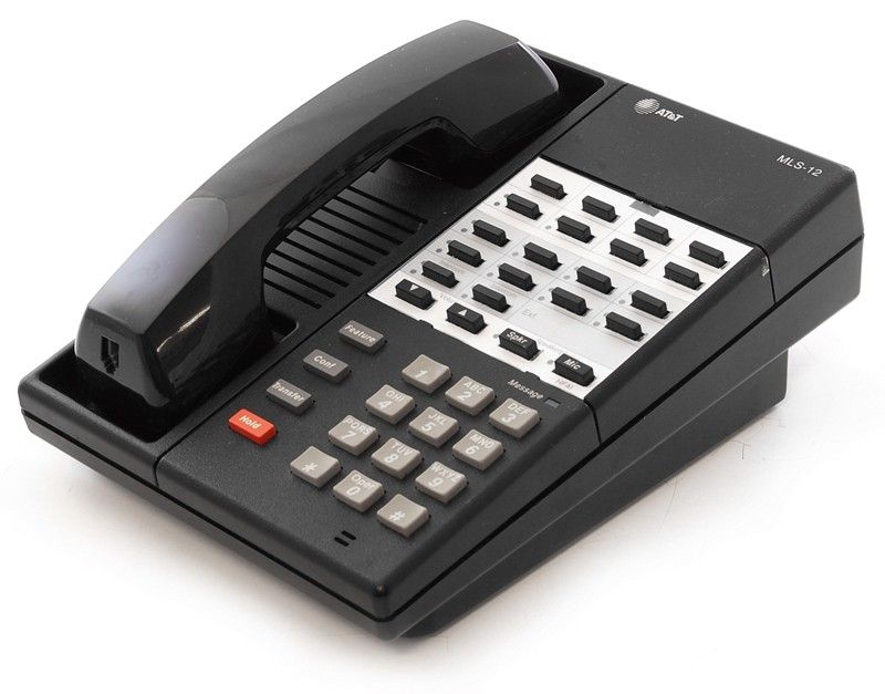 Avaya MLS-12 Black Digital Speakerphone - Grade A Refurbished - Avaya refurbished available on PCLiquidations