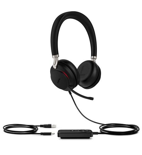 Yealink UH38 USB-A Wired Dual Ear Headset w/ Bluetooth - Microsoft Teams Refurbished - Yealink refurbished available on PCLiquidations
