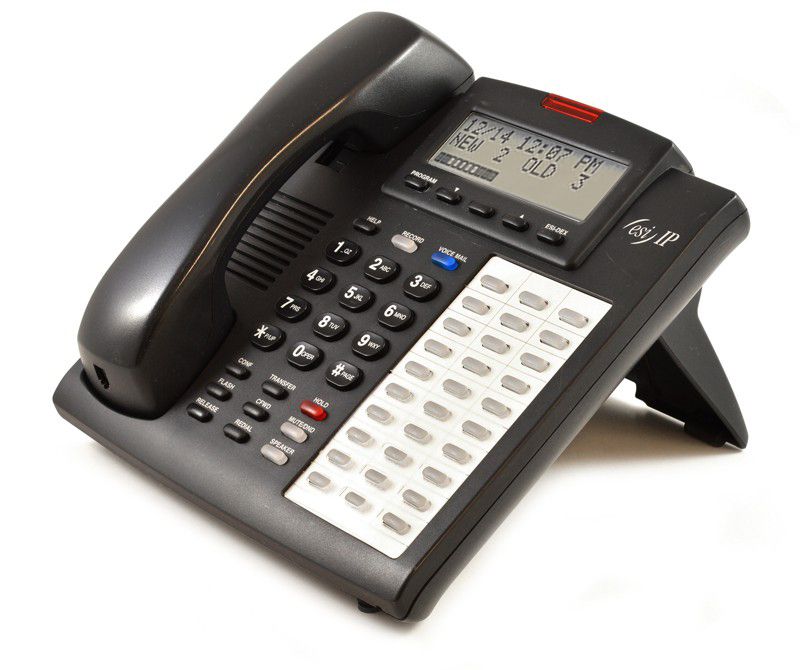 ESI Communications 48-Key IPFP Charcoal Phone - Grade B Refurbished -  refurbished available on PCLiquidations