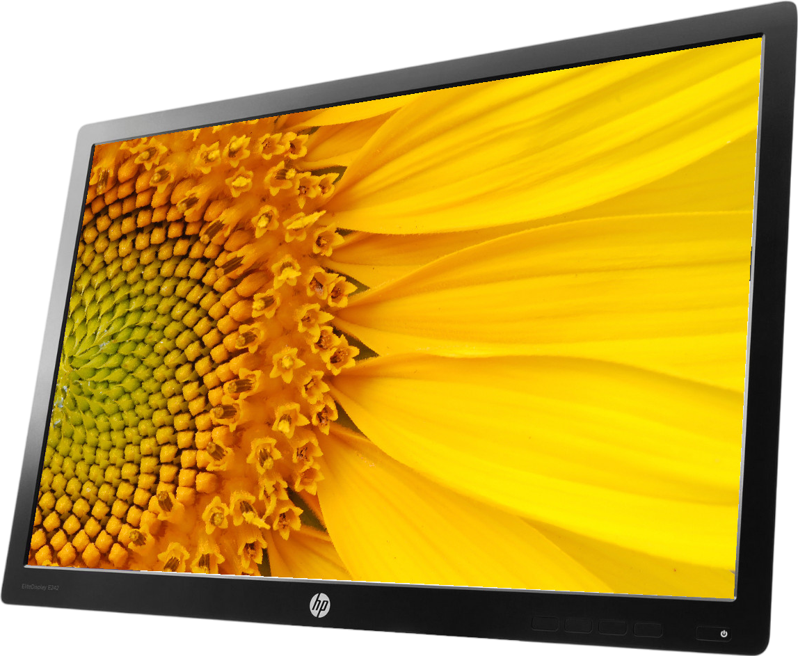 HP EliteDisplay E242 24"" LED LCD Widescreen Monitor - Grade B - No Stand Refurbished - Hewlett-Packard (ou HP en abrégé) refurbished available on PCLiquidations