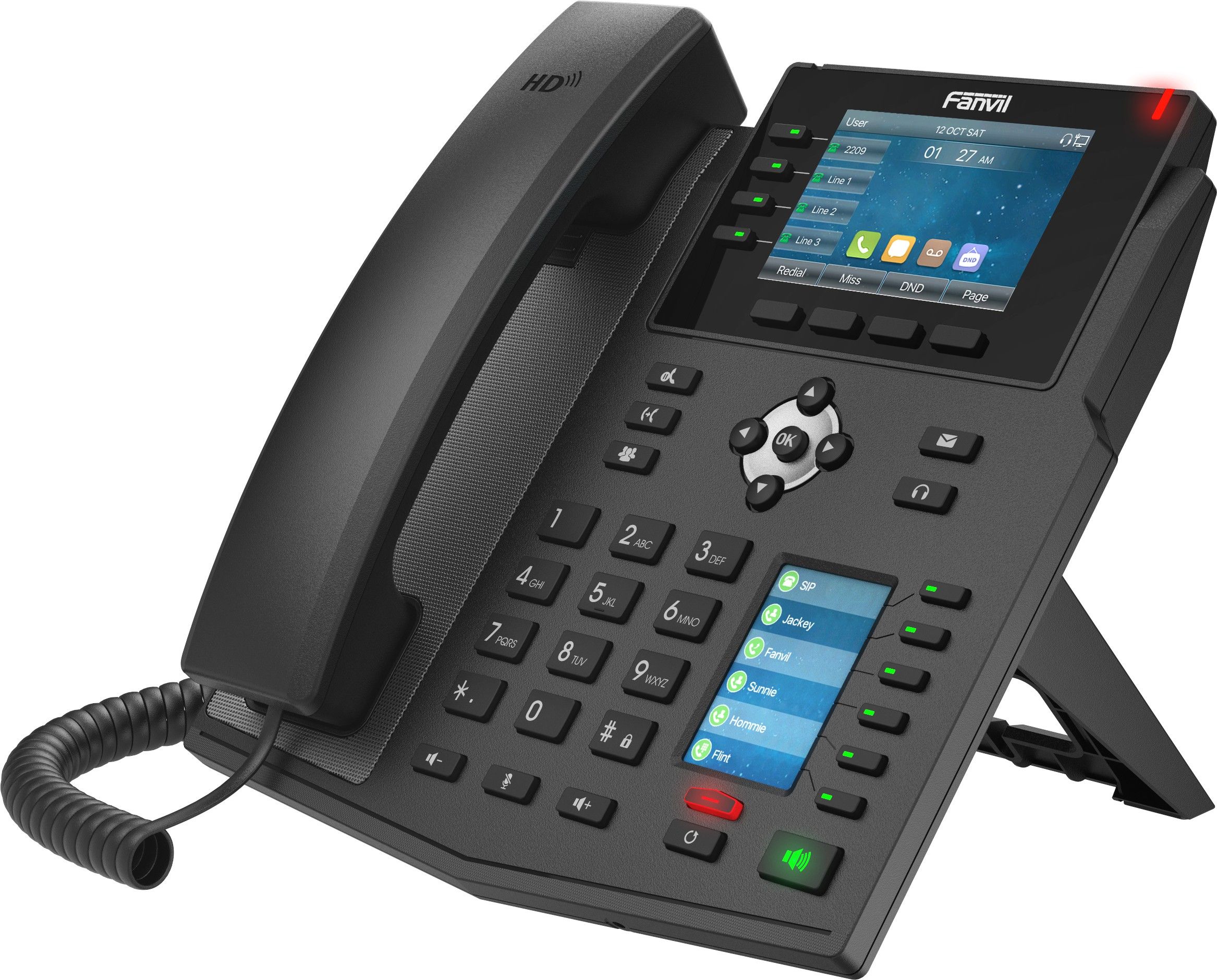 Buy Fanvil X5U-V2 16-Line Mid-level Color Display SIP Phone Refurbished - $115.00 Fanvil X5U-V2 16-Line Mid-level Color Display SIP Phone Refurbished - Fanvil refurbished available on PCLiquidations