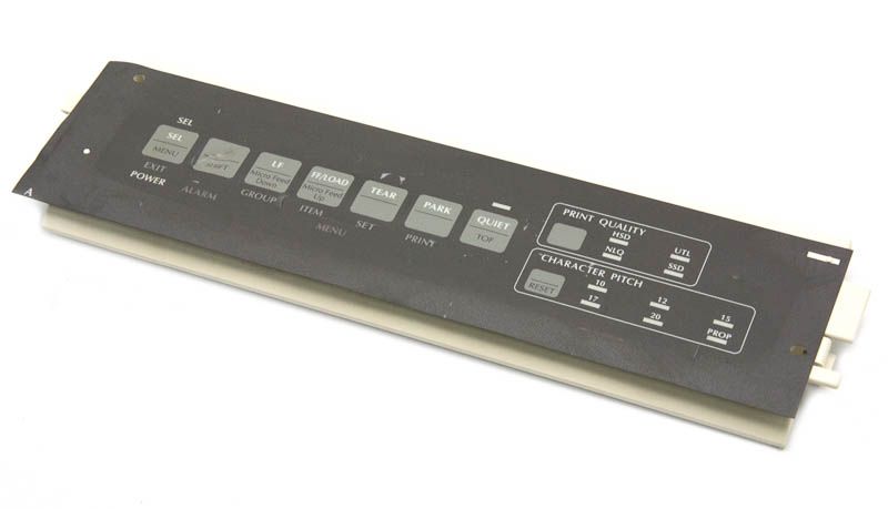 Okidata Microline 320 Turbo Operator Control Panel Good -  refurbished available on PCLiquidations