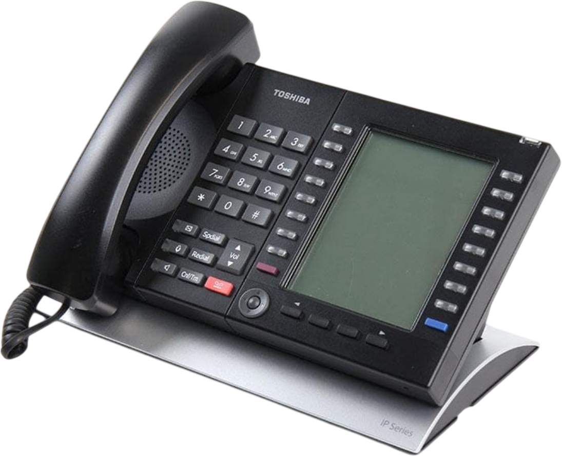 Toshiba Strata IP5631-SDL 20-Button Large Backlit Display IP Phone - Grade B Refurbished - Toshiba refurbished available on PCLiquidations