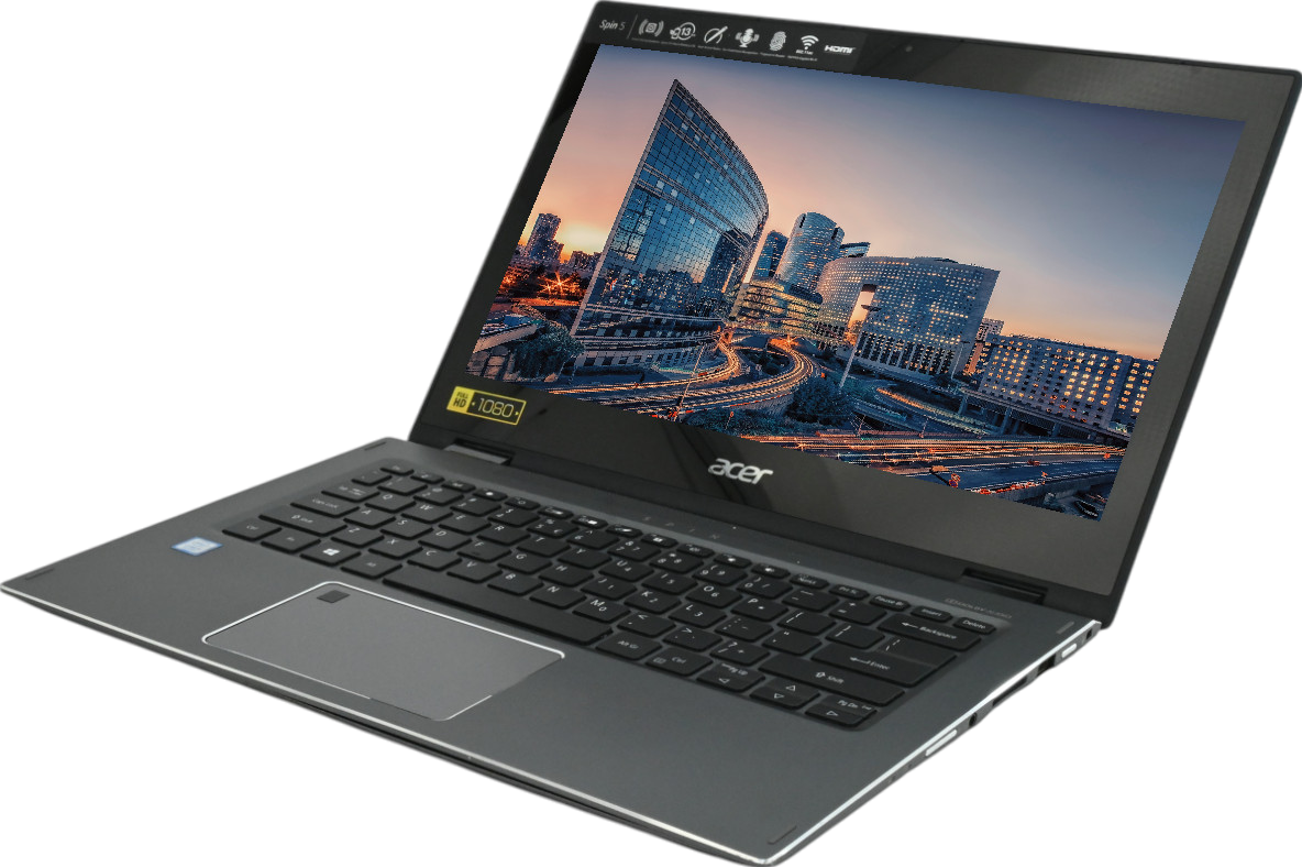 Acer Spin5 N17W2 13.3"" 2-in-1 Touchscreen Laptop i5-8265U - Windows 11 - Grade C Refurbished - Acer refurbished available on PCLiquidations